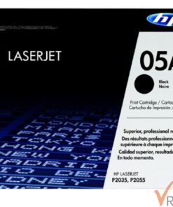 Hewlett-Packard - Black Toner Cartridge (CE505A)